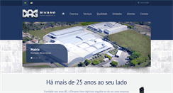 Desktop Screenshot of dinamoag.com.br